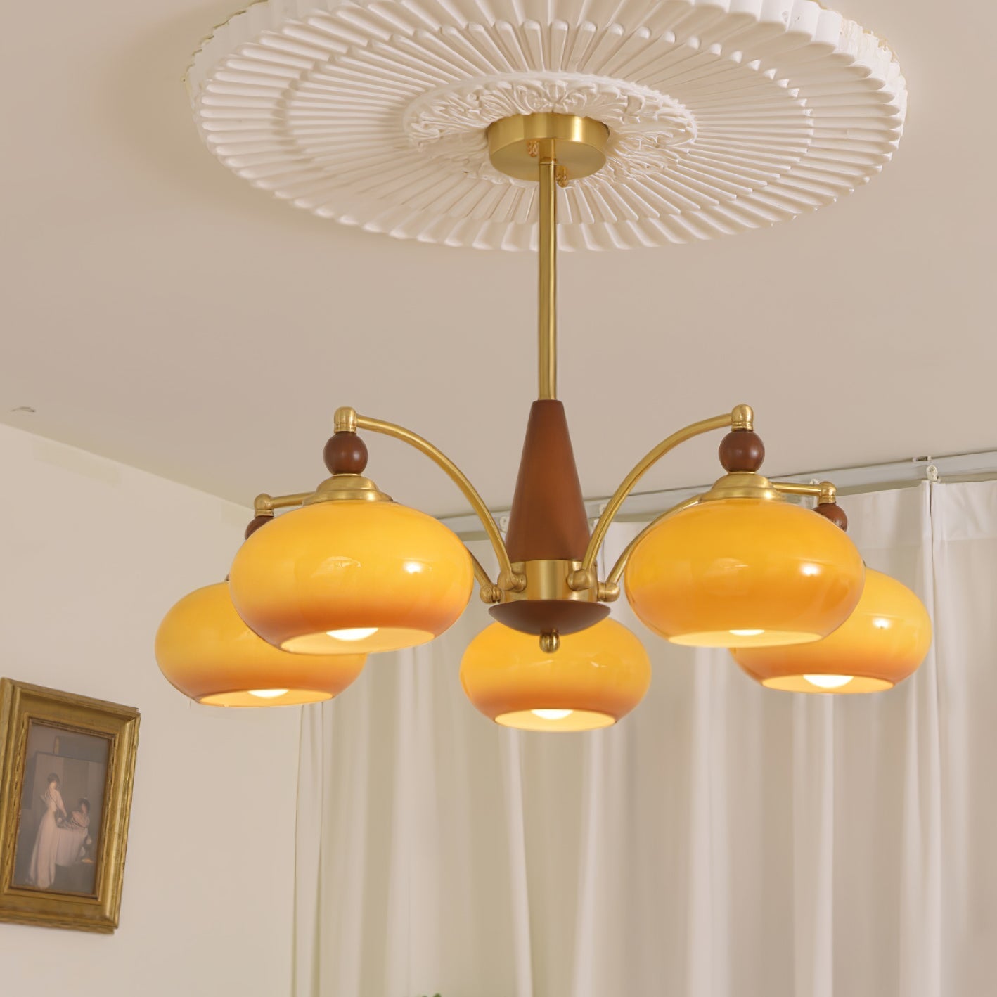 Retro Calliope Chandelier