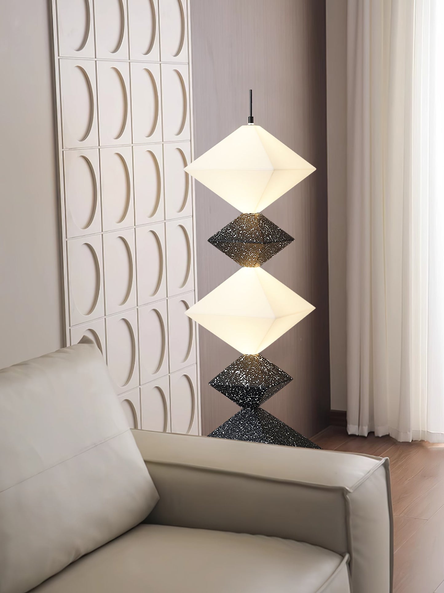 Rhombus Cube Floor Lamp