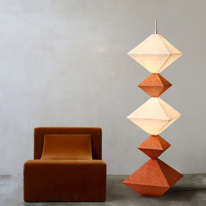 Rhombus Cube Floor Lamp