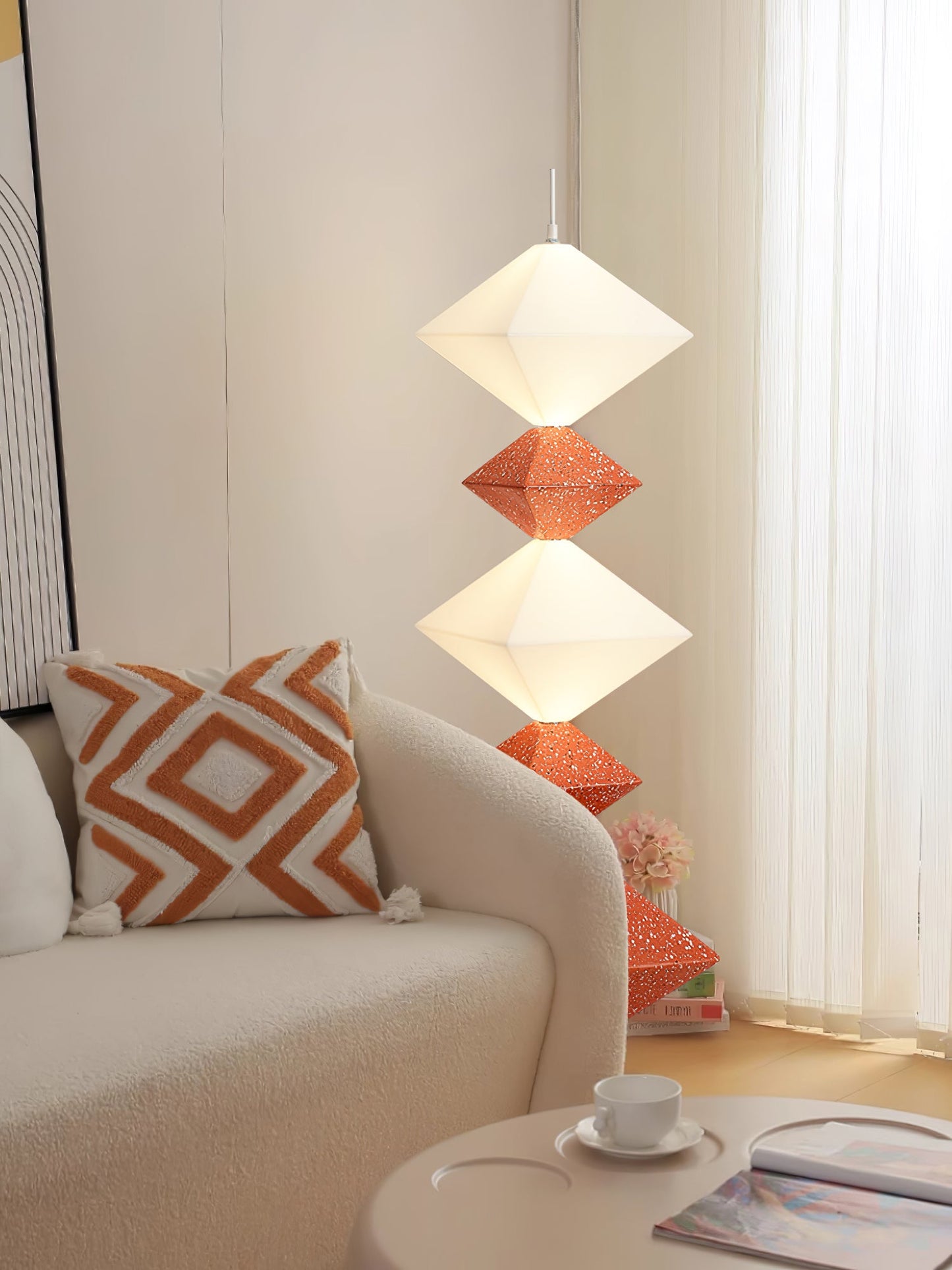 Rhombus Cube Floor Lamp