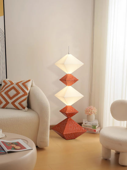 Rhombus Cube Floor Lamp