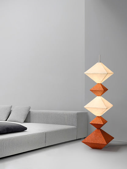 Rhombus Cube Floor Lamp