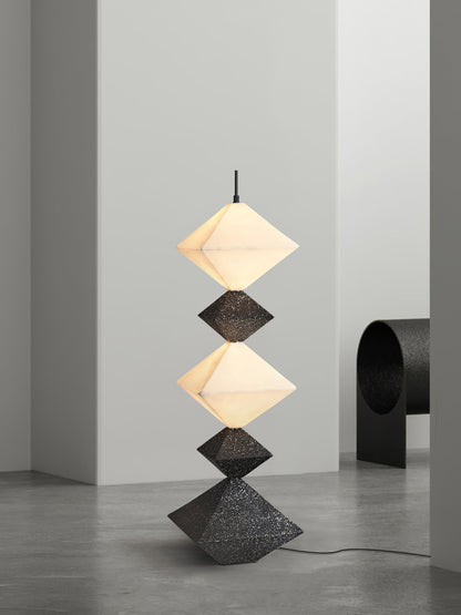 Rhombus Cube Floor Lamp