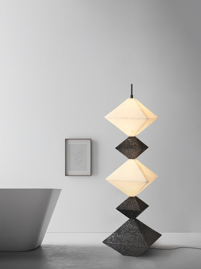 Rhombus Cube Floor Lamp