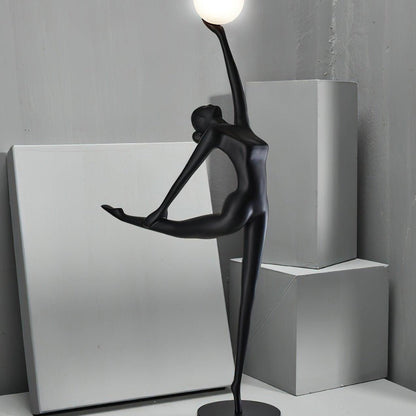 Rhythmic Gymnast Sculpture Floor Lamp