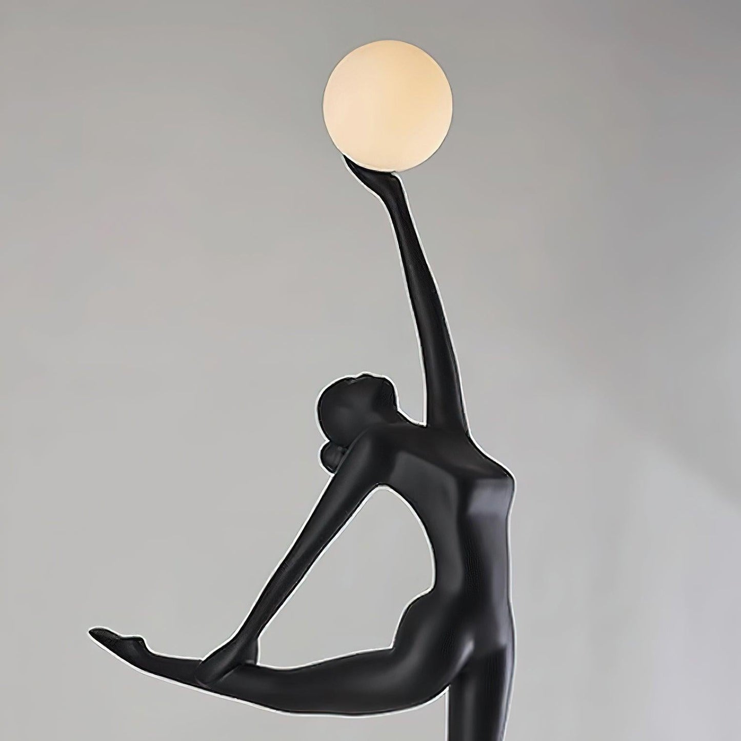 Rhythmic Gymnast Sculpture Floor Lamp