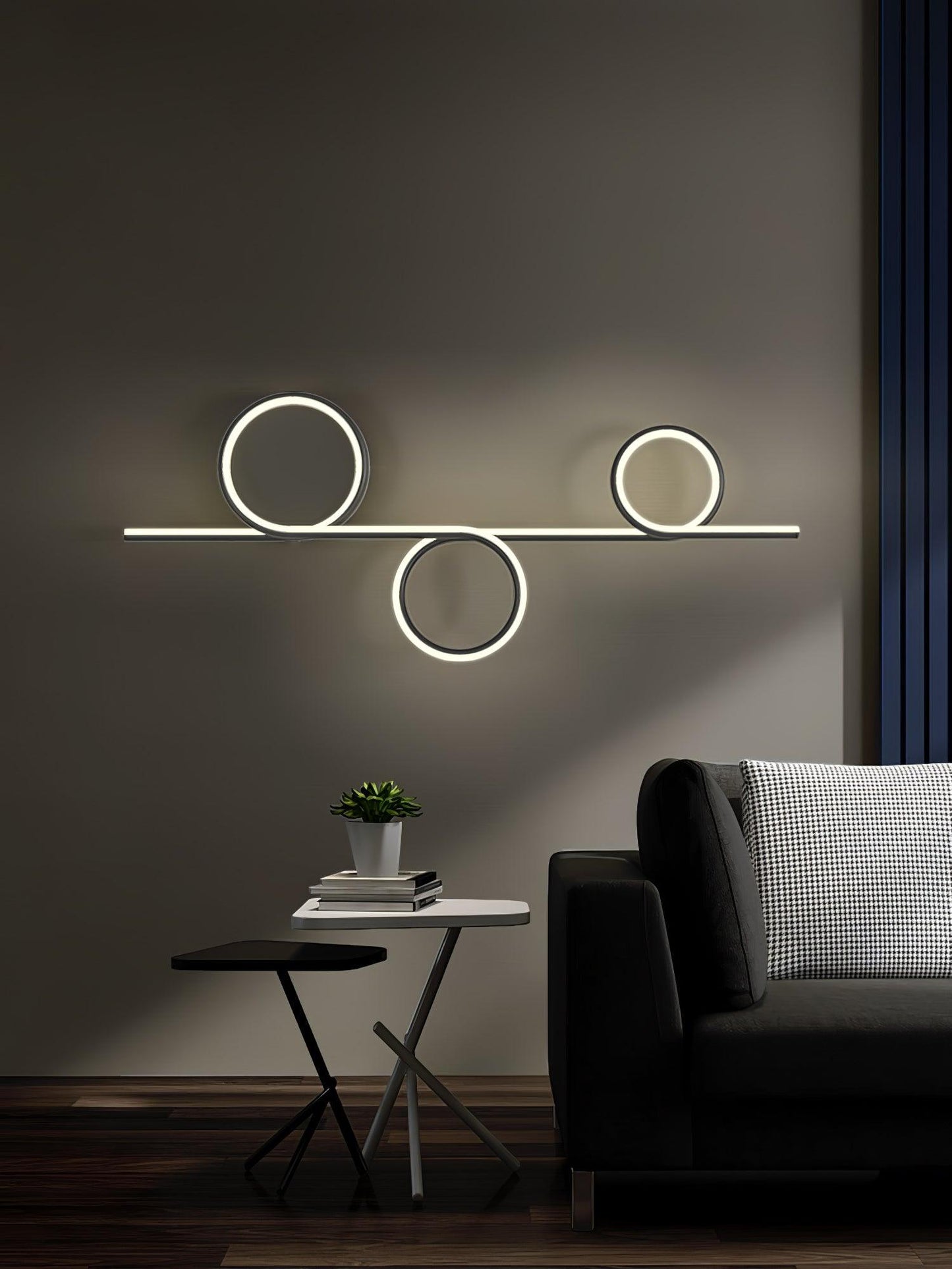 Rhythmic Line Wall Light