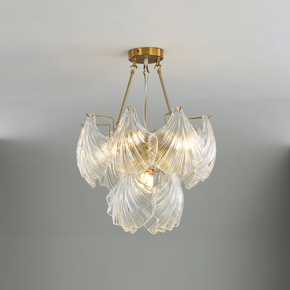 Ribbed Shell Ceiling light