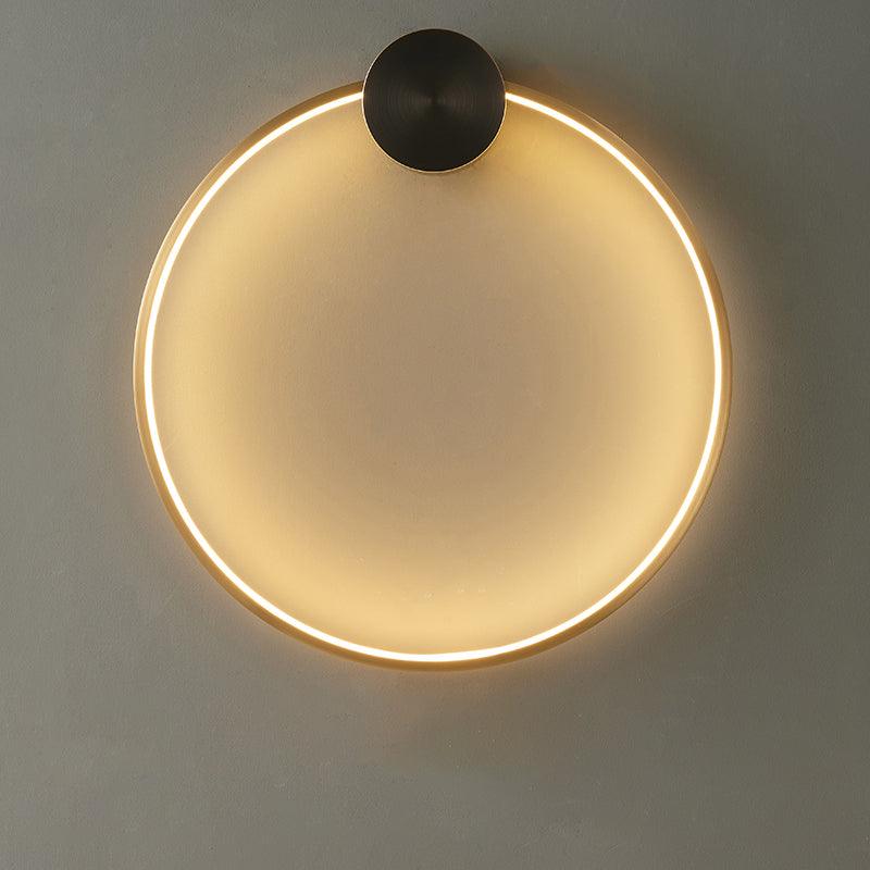 Ringförmige LED-Wandleuchte