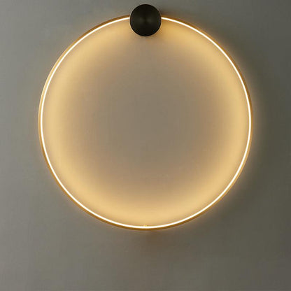 مصباح حائط LED على شكل حلقة