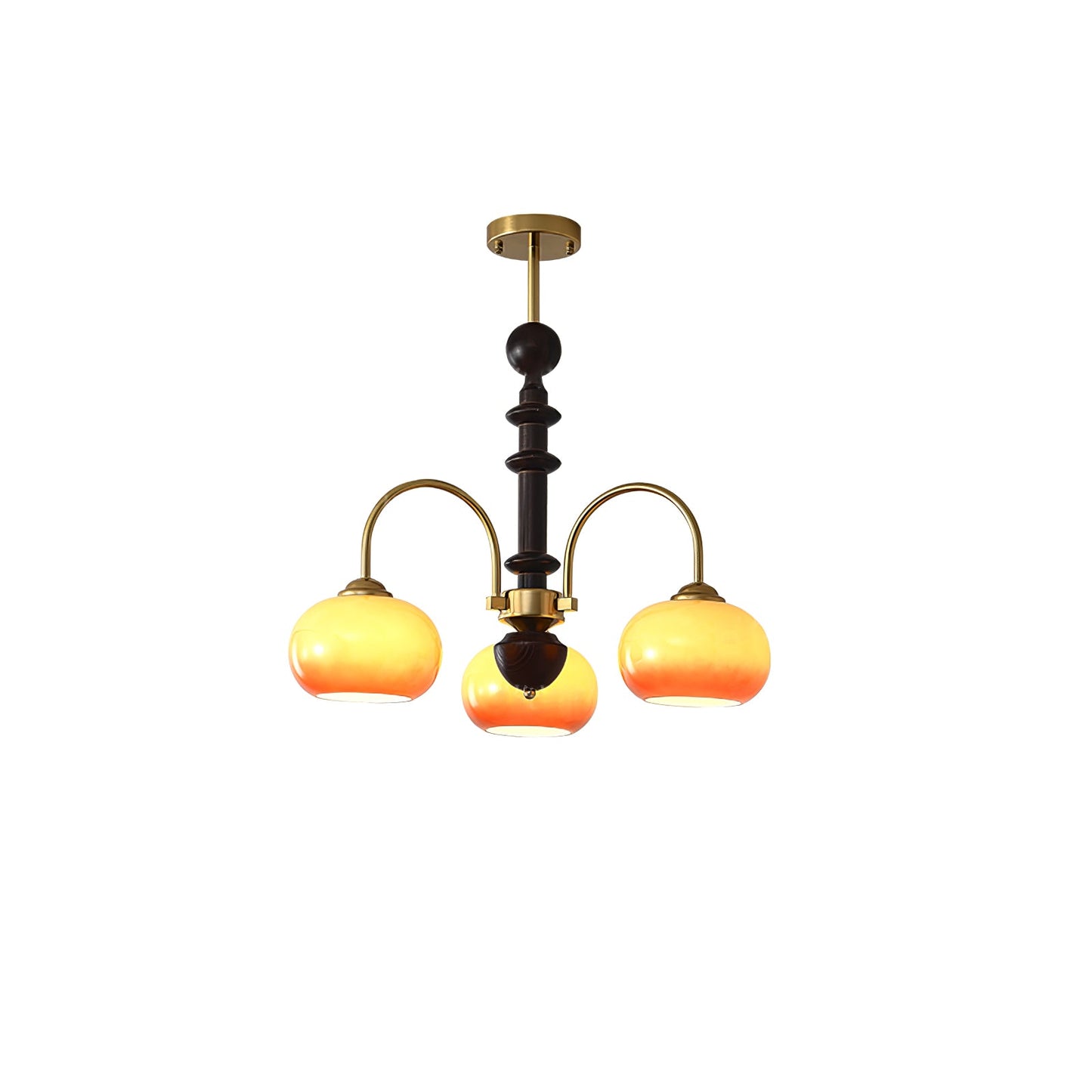 Ripe Persimmon Chandelier