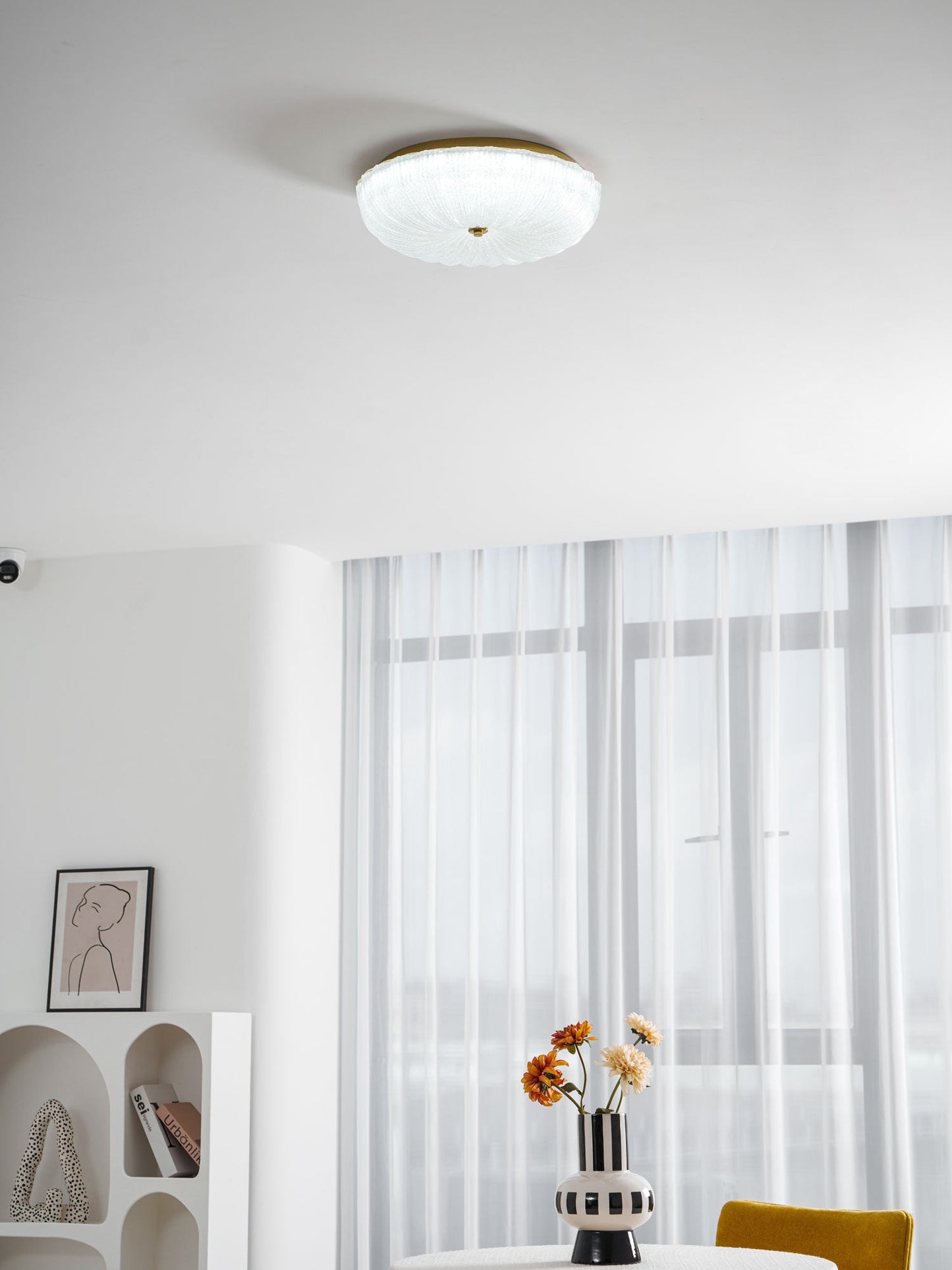 Ripple Glass Ceiling Light