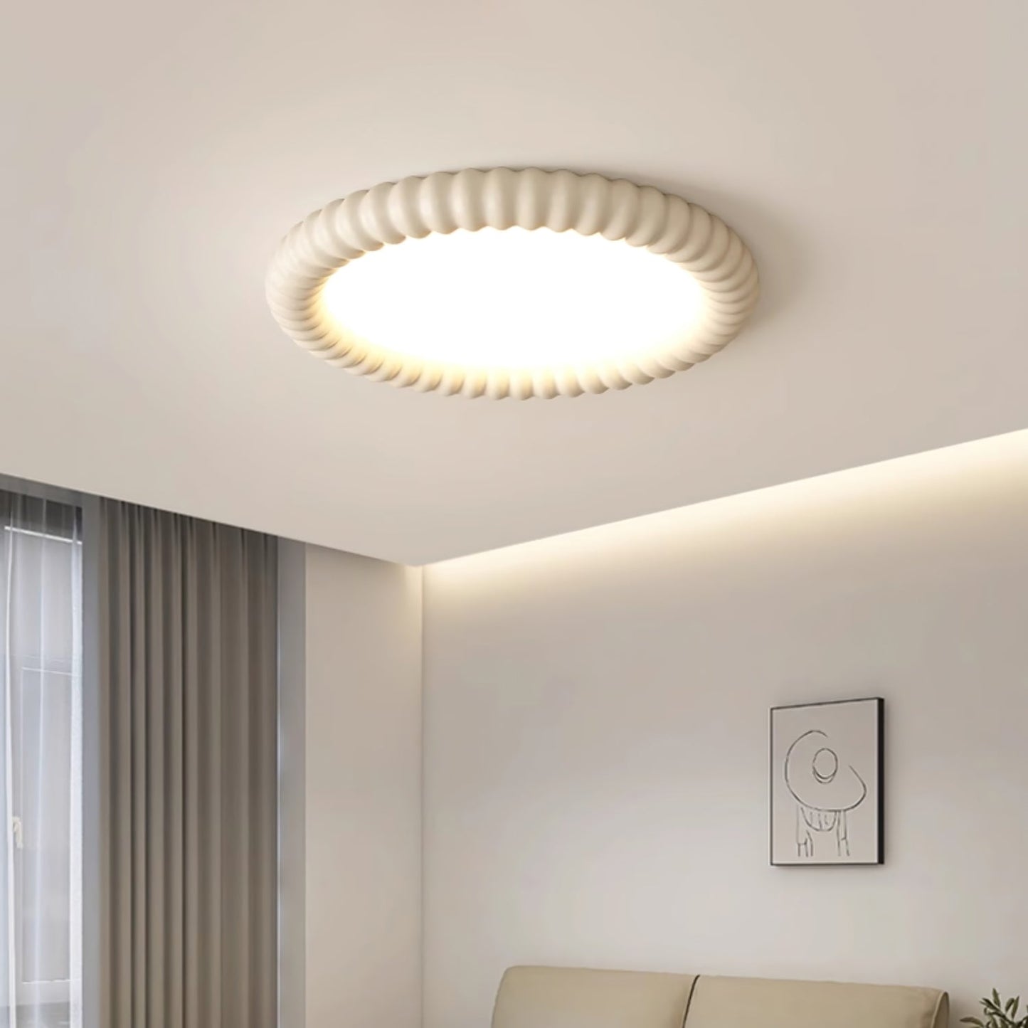 Ripple Halo Ceiling Light