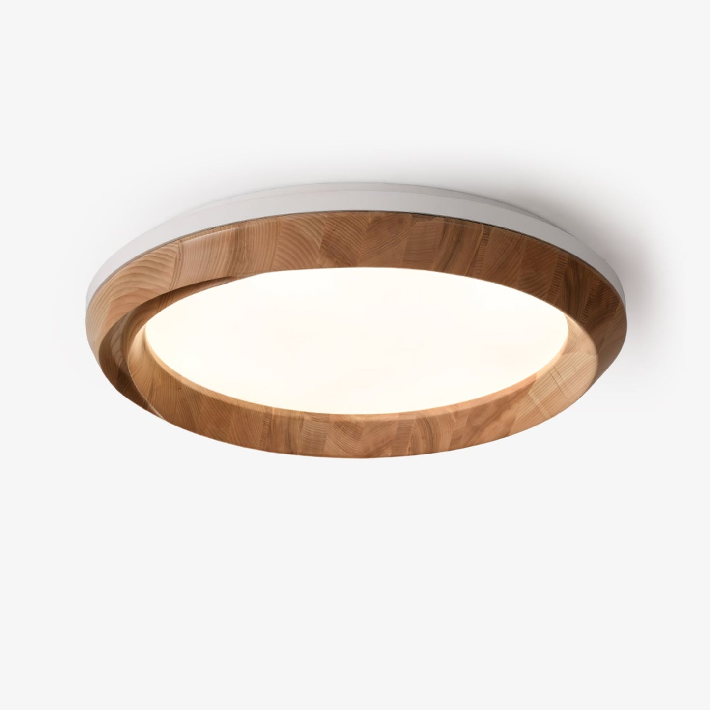 Ripple Wood Ceiling Light