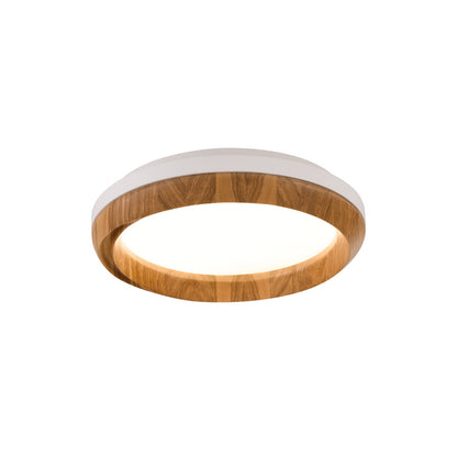 Ripple Wood Ceiling Light