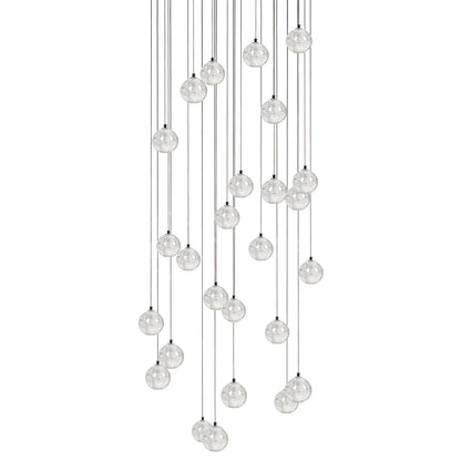 Crystal Bubbles balls Pendant Lamp