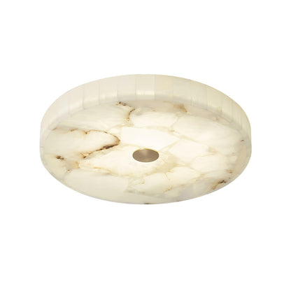 Round Alabaster Ceiling Lamp