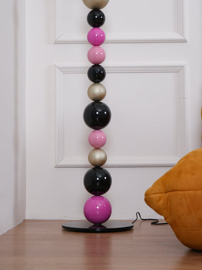 Round Balls Stacking Floor Lamp