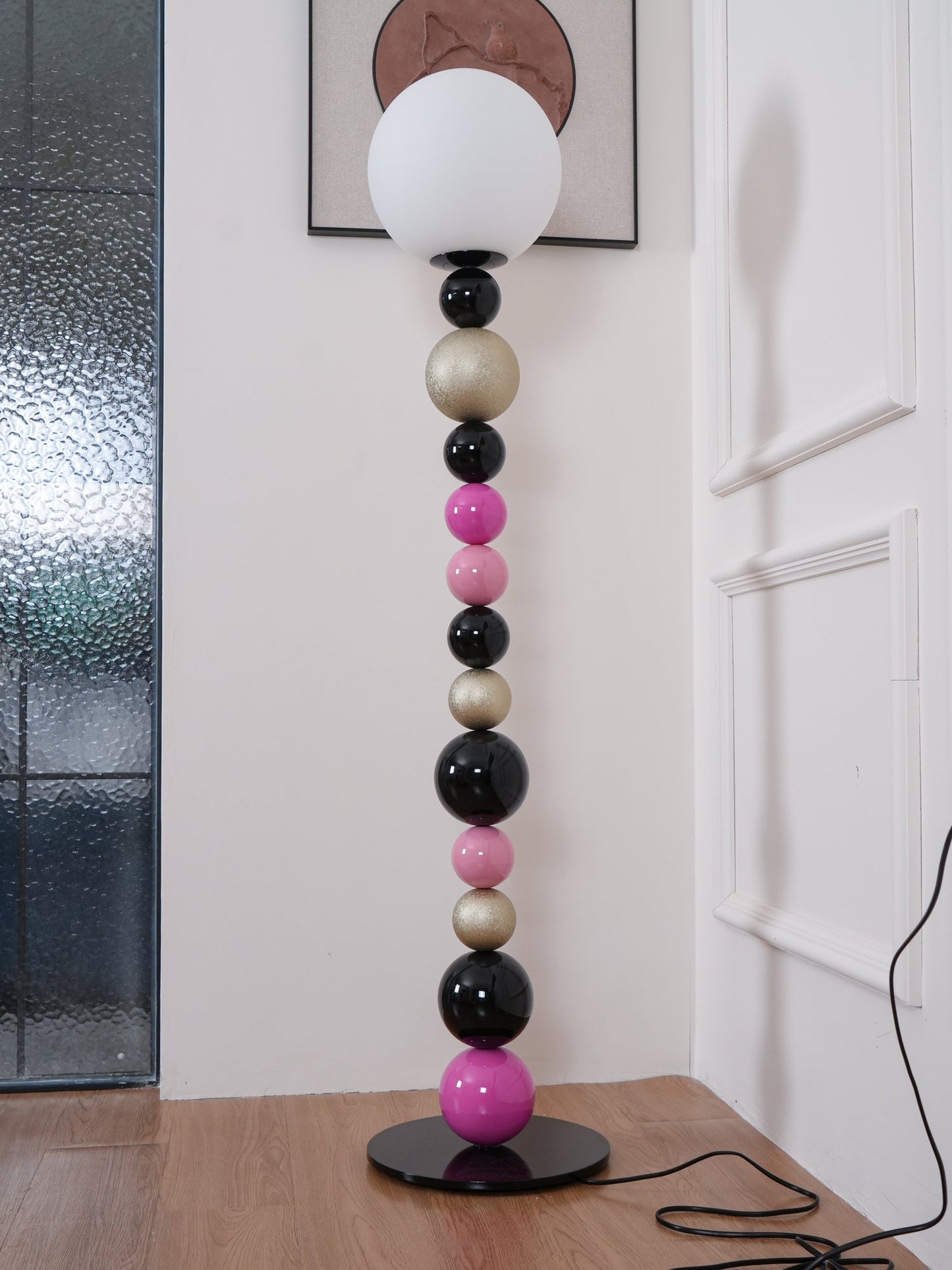 Round Balls Stacking Floor Lamp