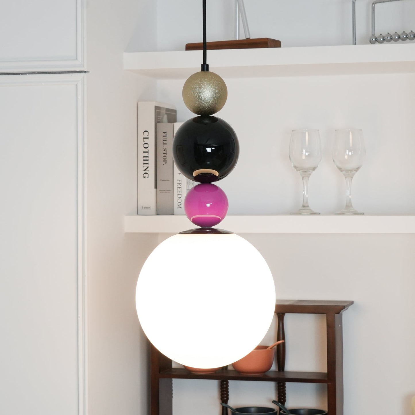 Round Balls Stacking Pendant Lamp