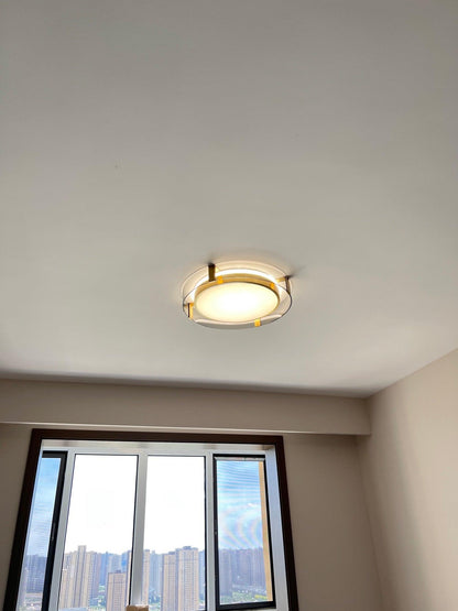 Round Low Profile Ceiling Light