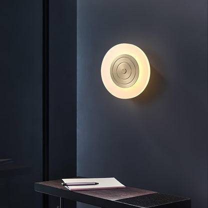 Round Moon Wall Lamp