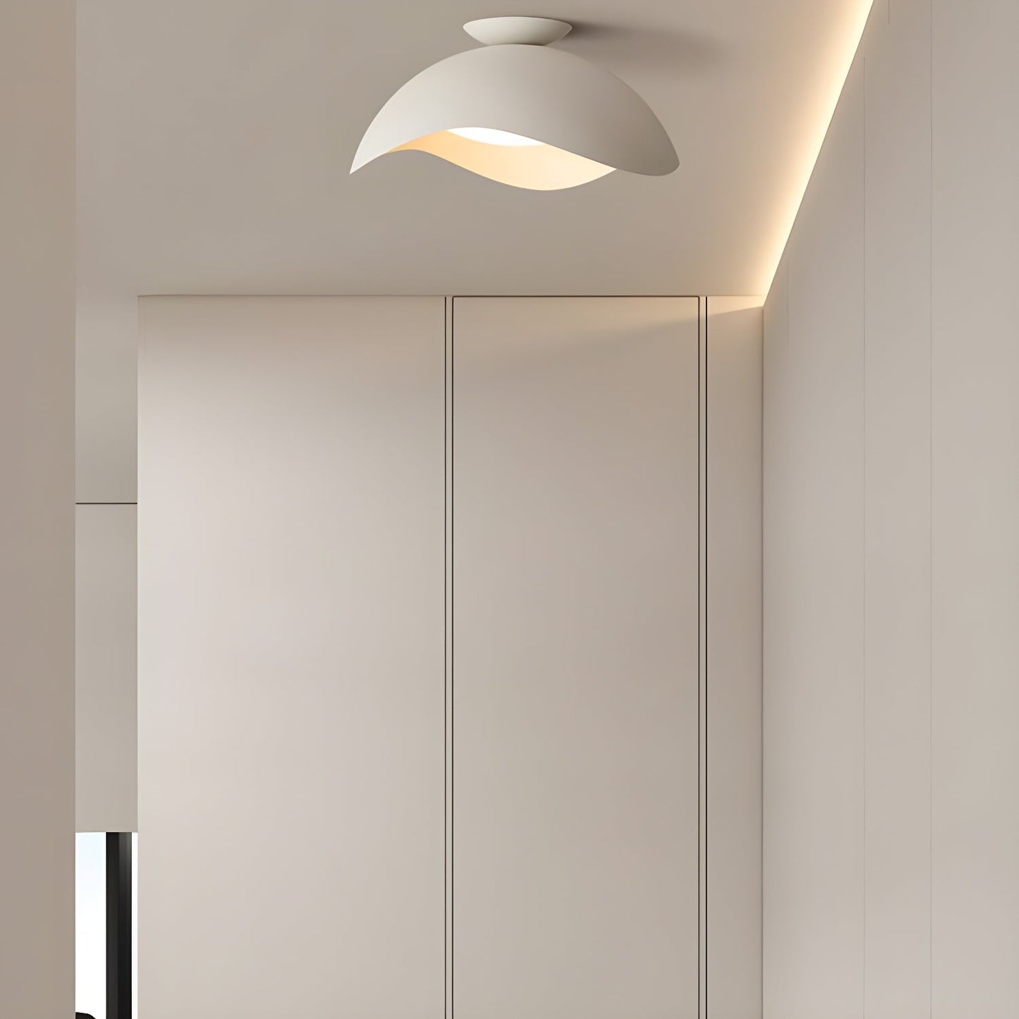 Serene Wave Ceiling Light