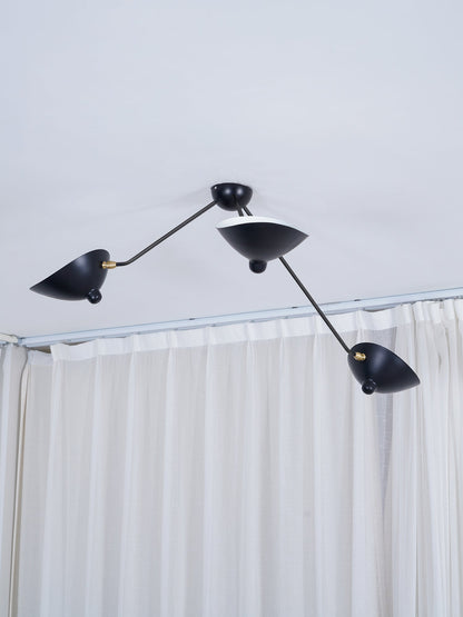 Serge Mouille Ceiling Lamp B