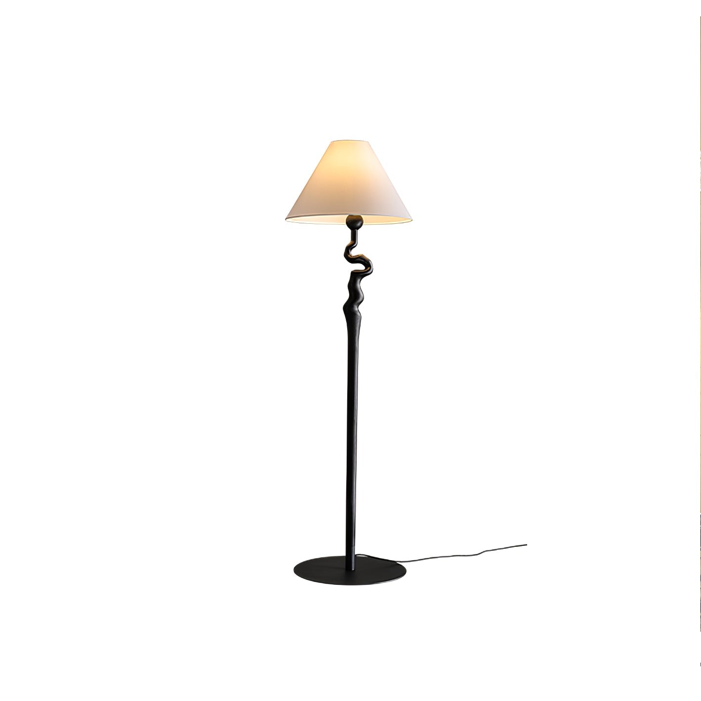 Serpentine Twist Floor Lamp