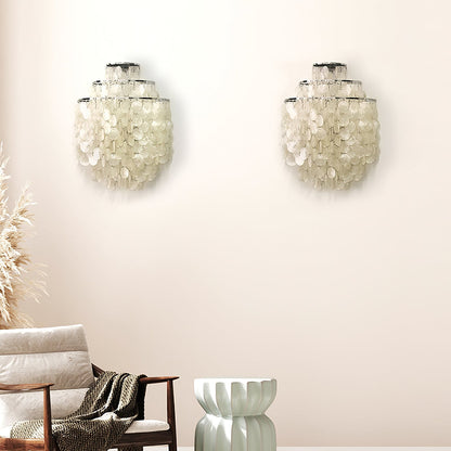 Shell Cascading Wall Light