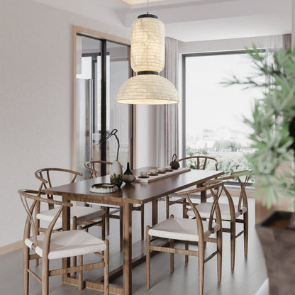 Modern Silk Pendant Light