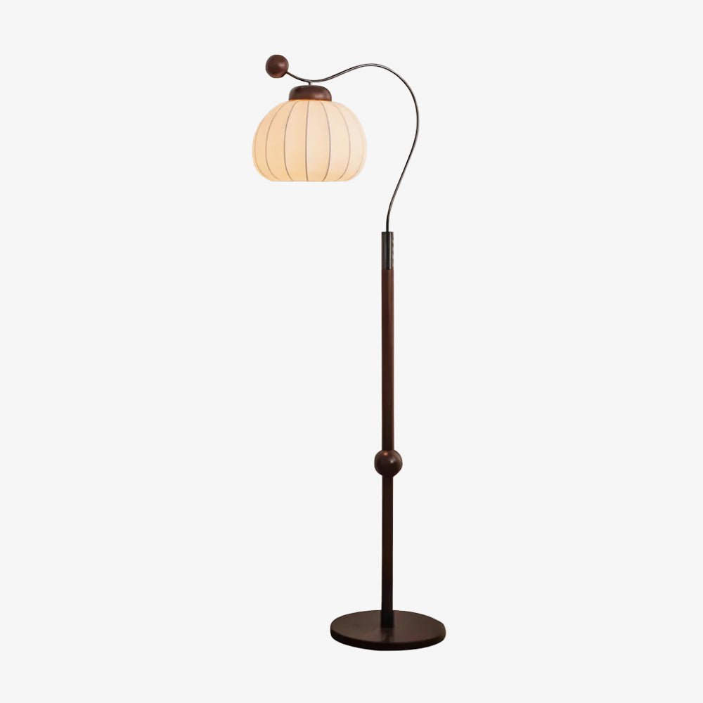 Silk Globe Floor Lamp