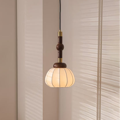 Silk Globe Pendant Lamp