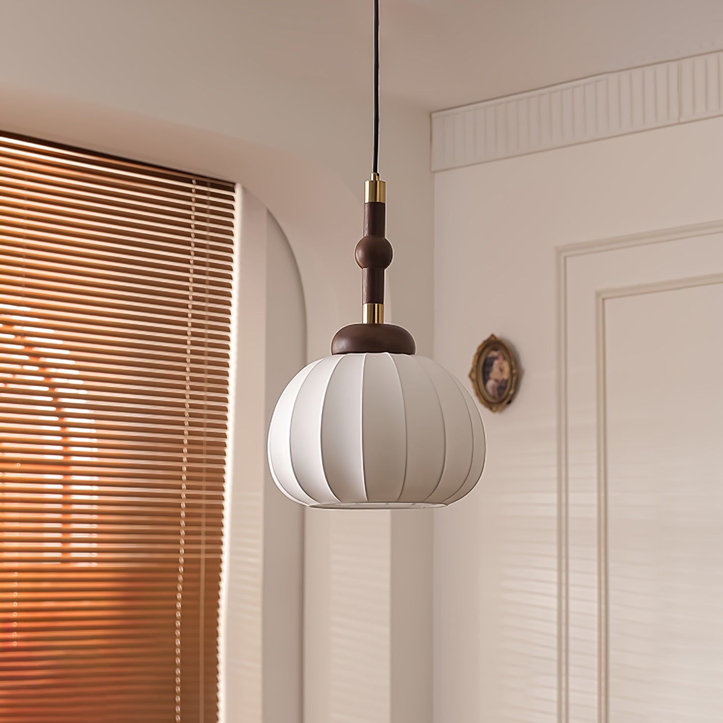 Silk Globe Pendant Lamp