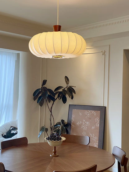 Silk Lantern Pendant Light