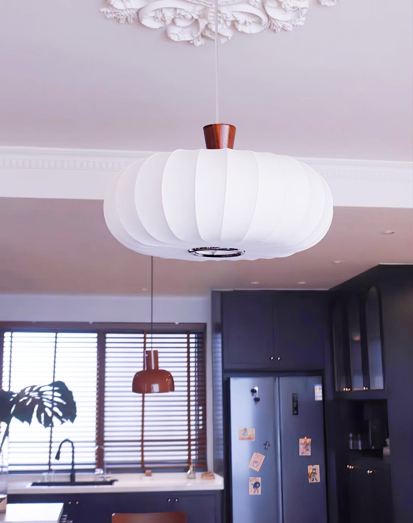 Silk Lantern Pendant Light