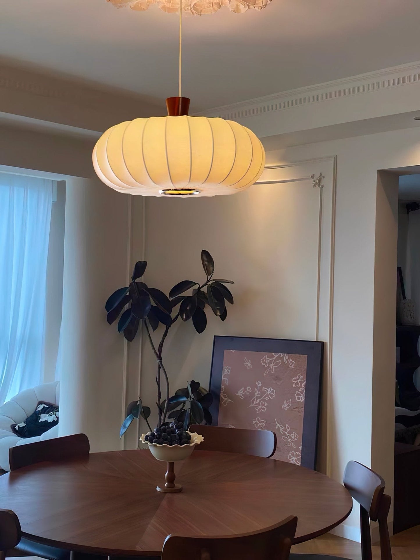 Silk Lantern Pendant Light