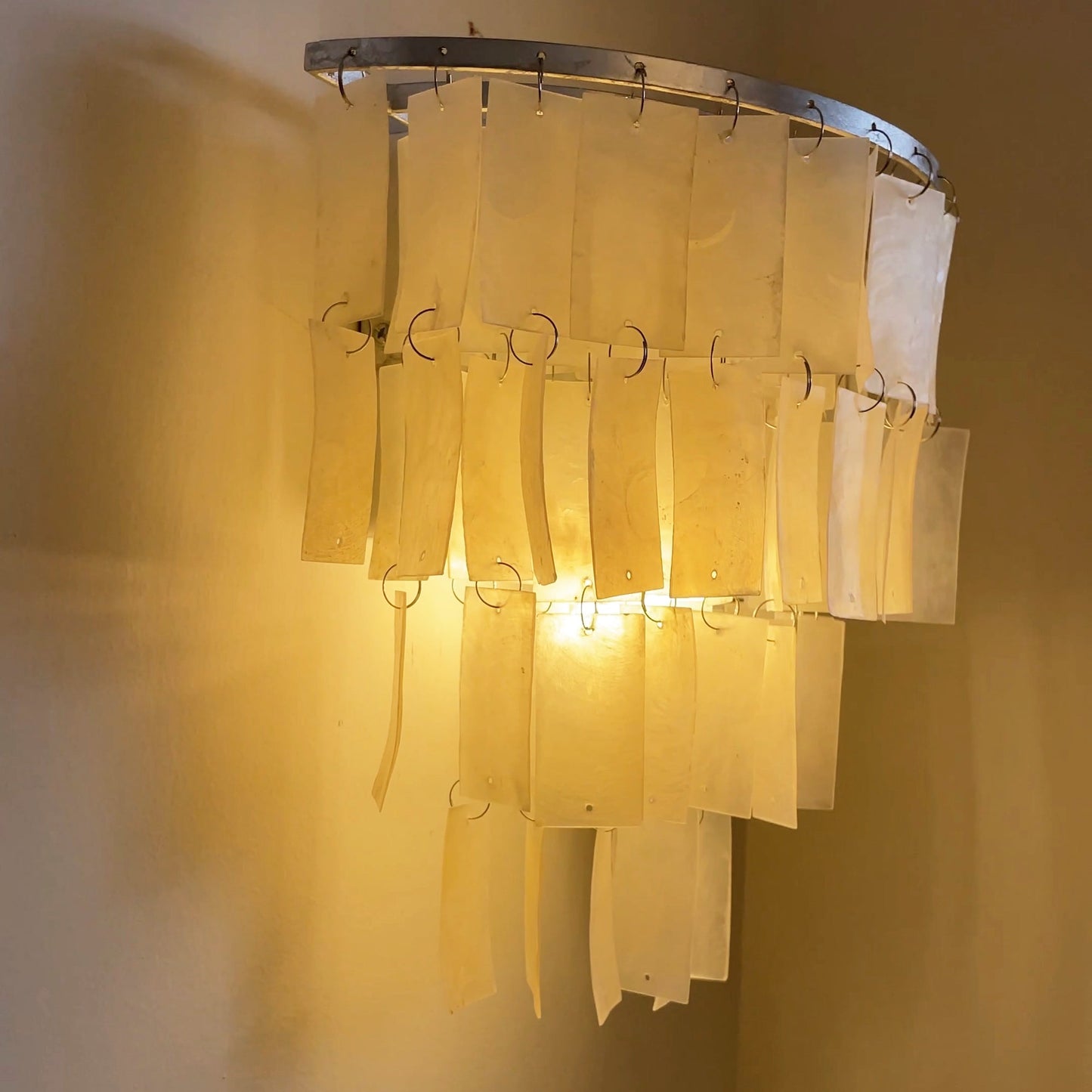 Skye Shell Tiered Wall Lamp