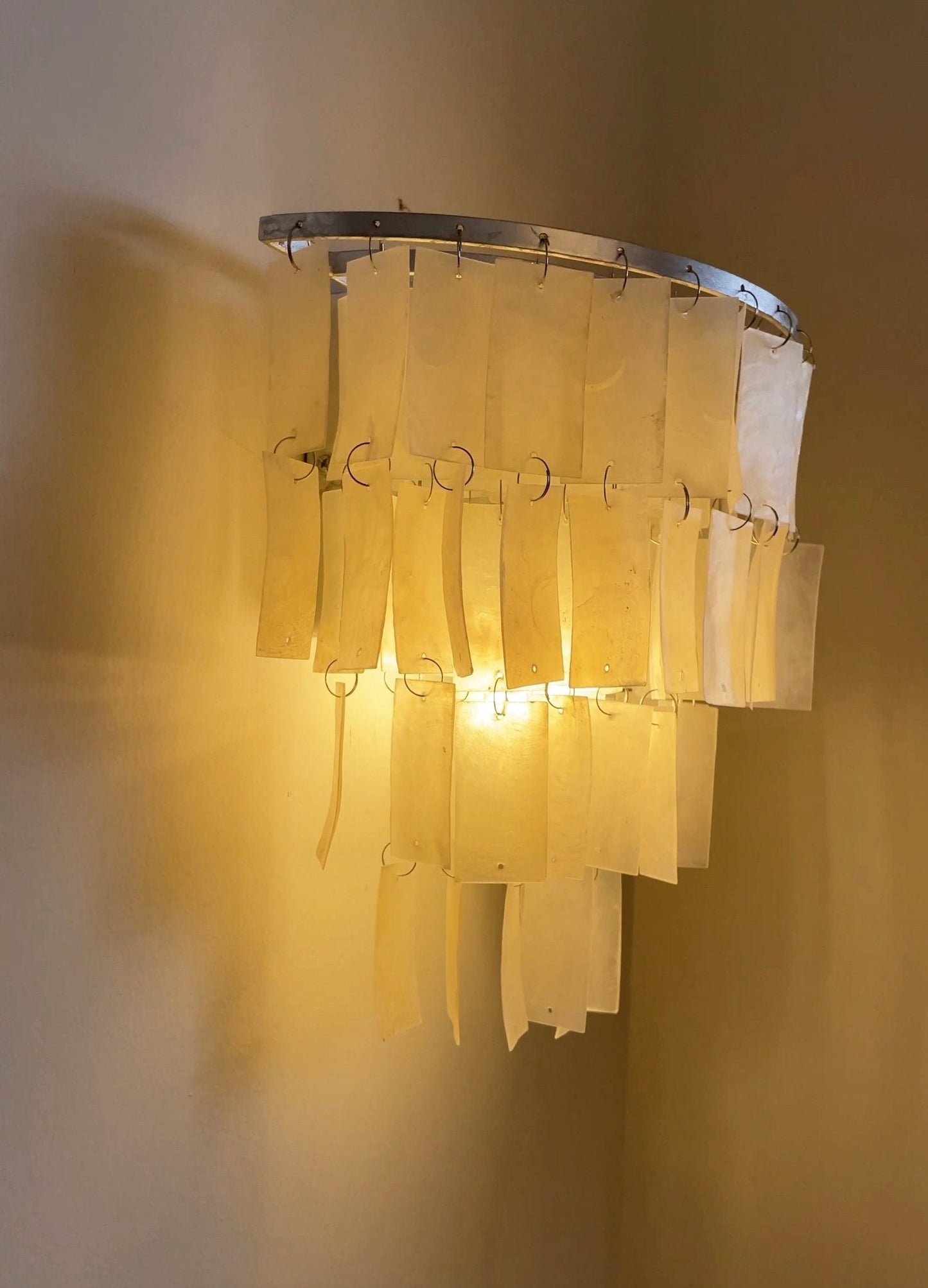 Skye Shell Tiered Wall Lamp