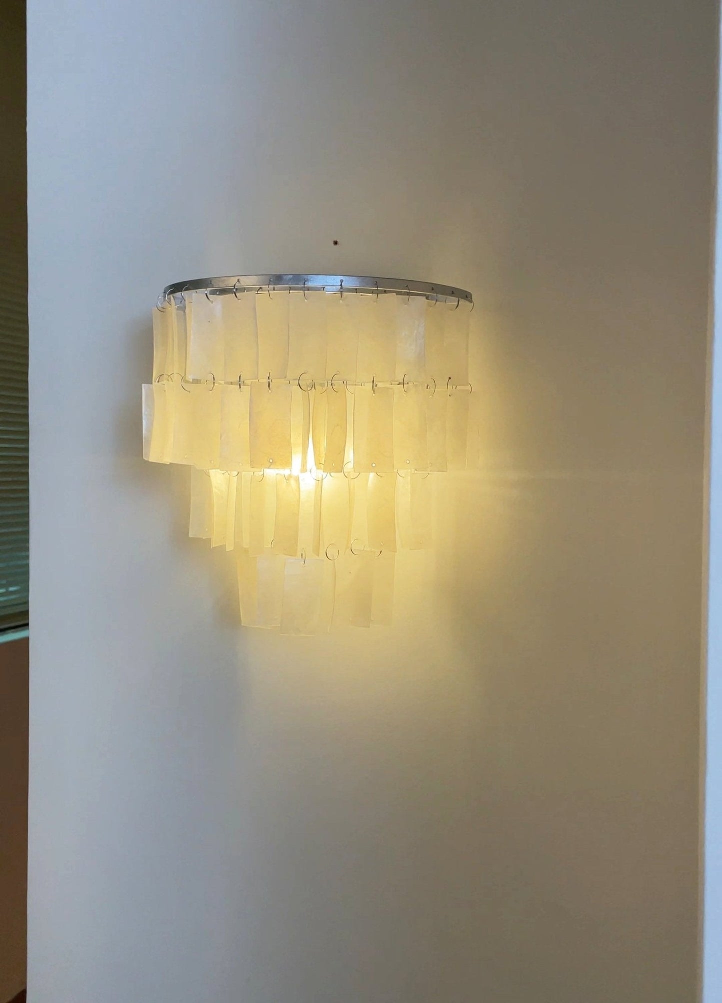 Skye Shell Tiered Wall Lamp