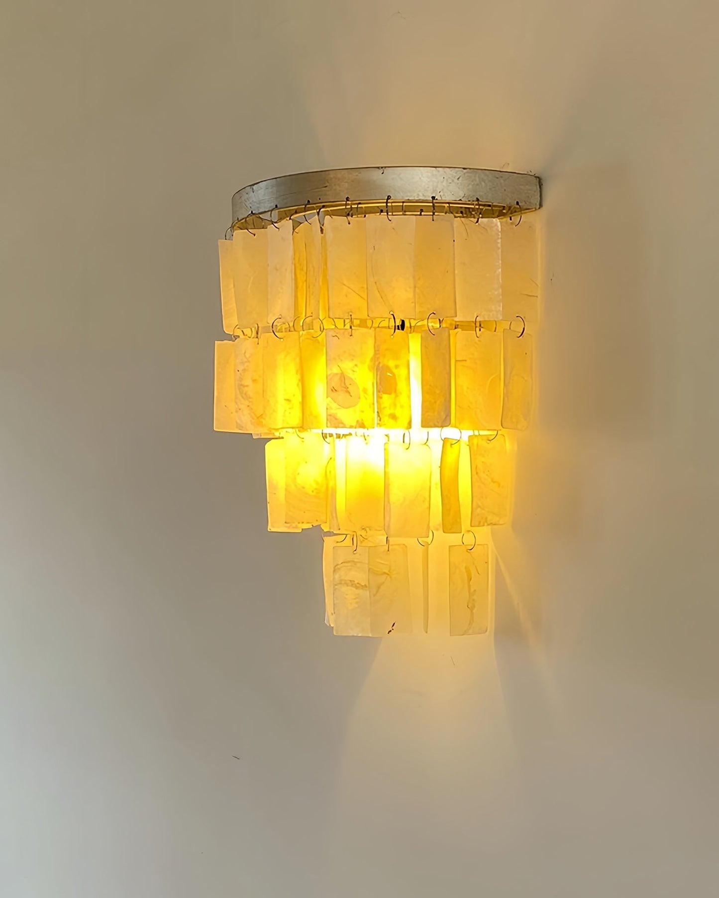 Skye Shell Tiered Wall Lamp