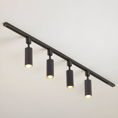 Sleek Cylinder Track Light