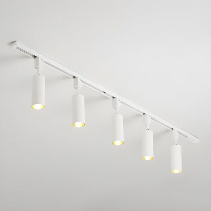 Sleek Cylinder Track Light