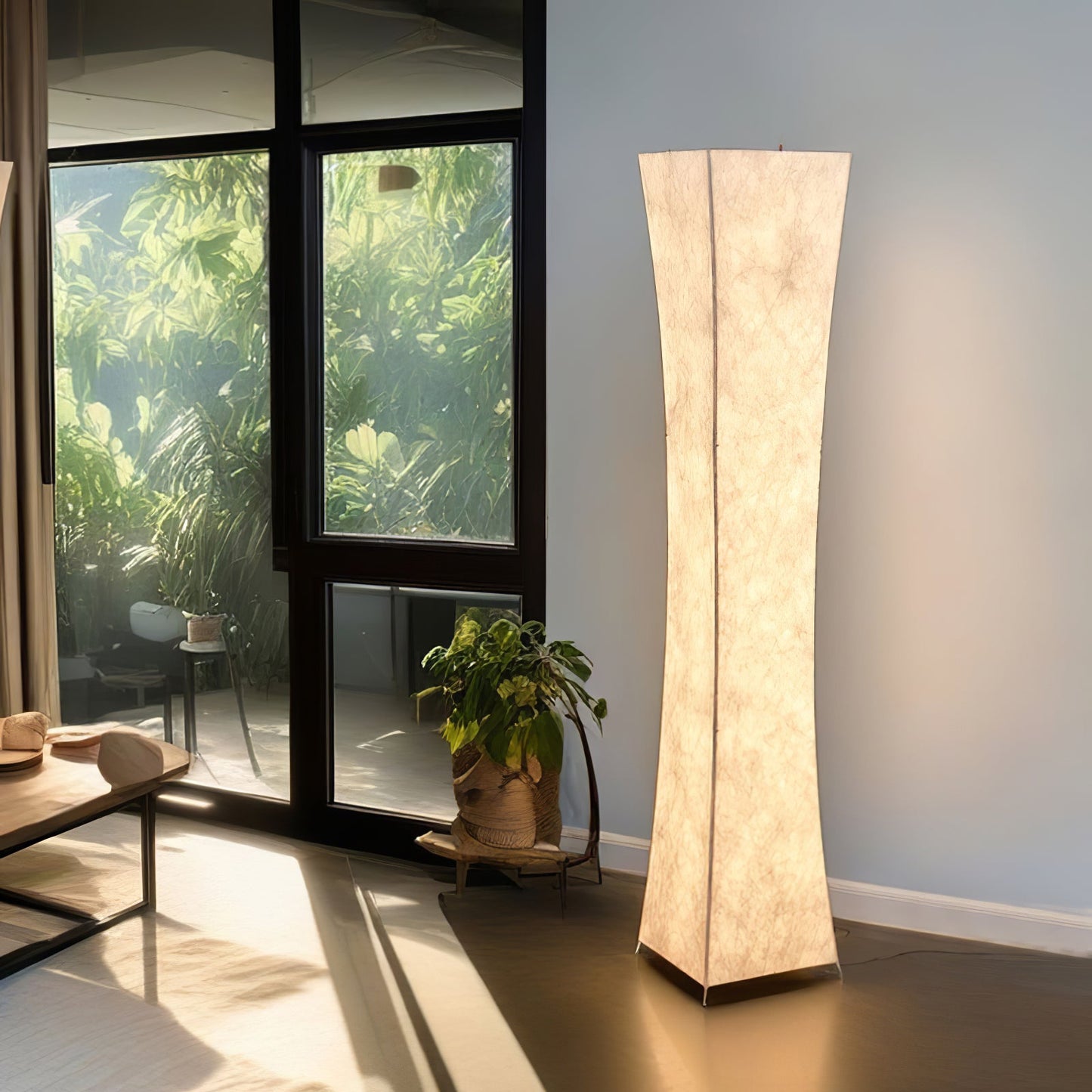 Slim Waist Tower Floor Lamp