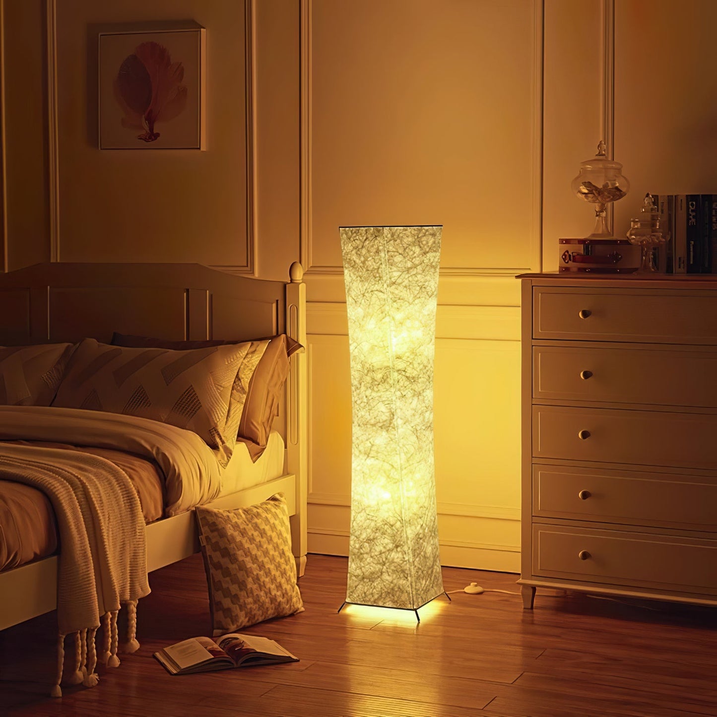 Slim Waist Tower Floor Lamp