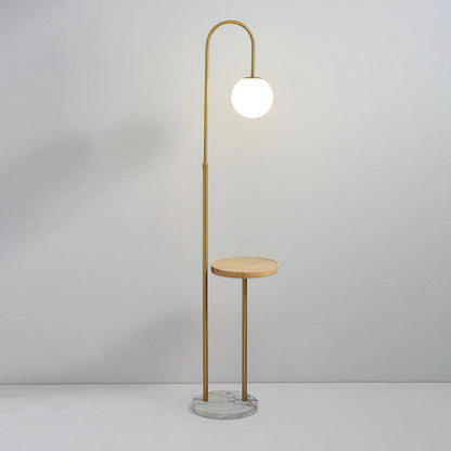 Small Bubble Table Floor Lamp