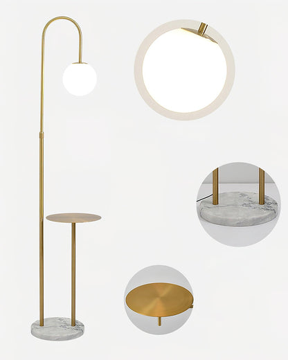 Small Bubble Table Floor Lamp