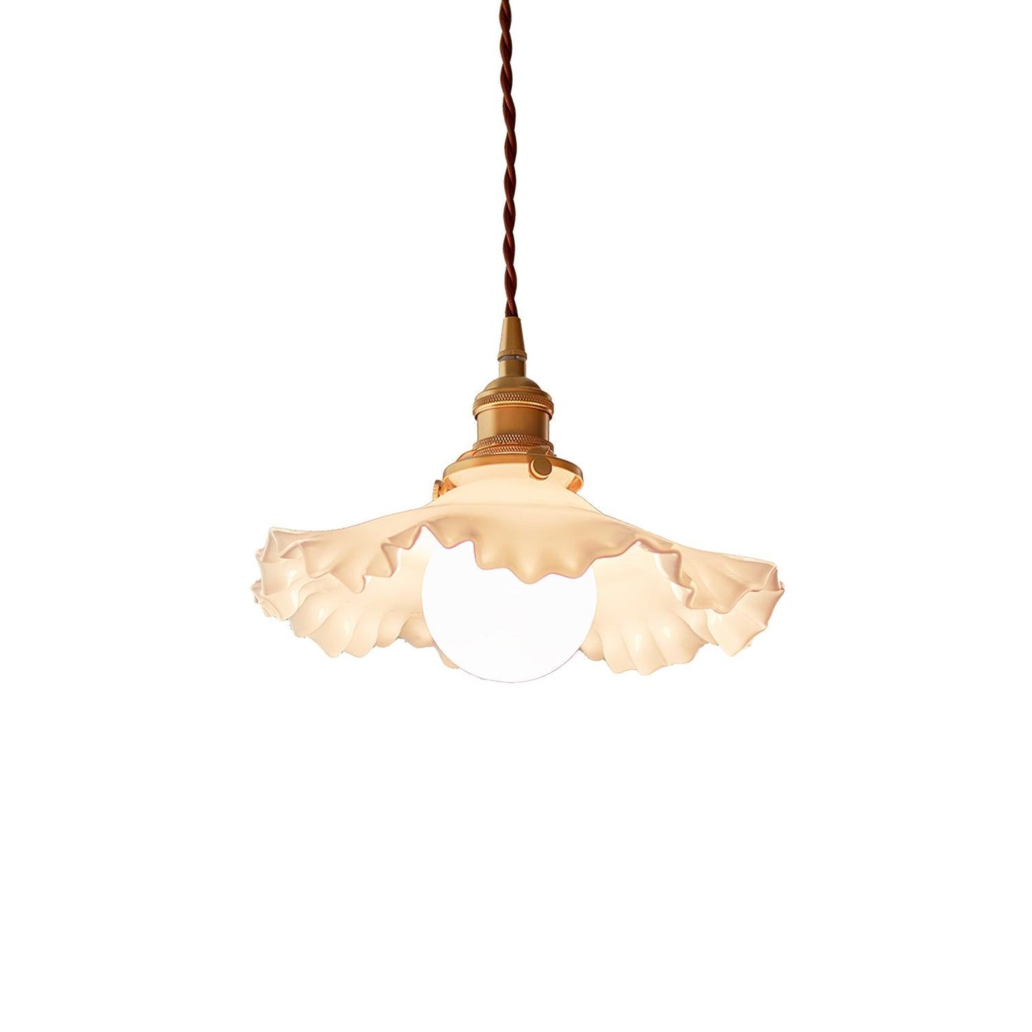 Small Floral Pendant Lamp