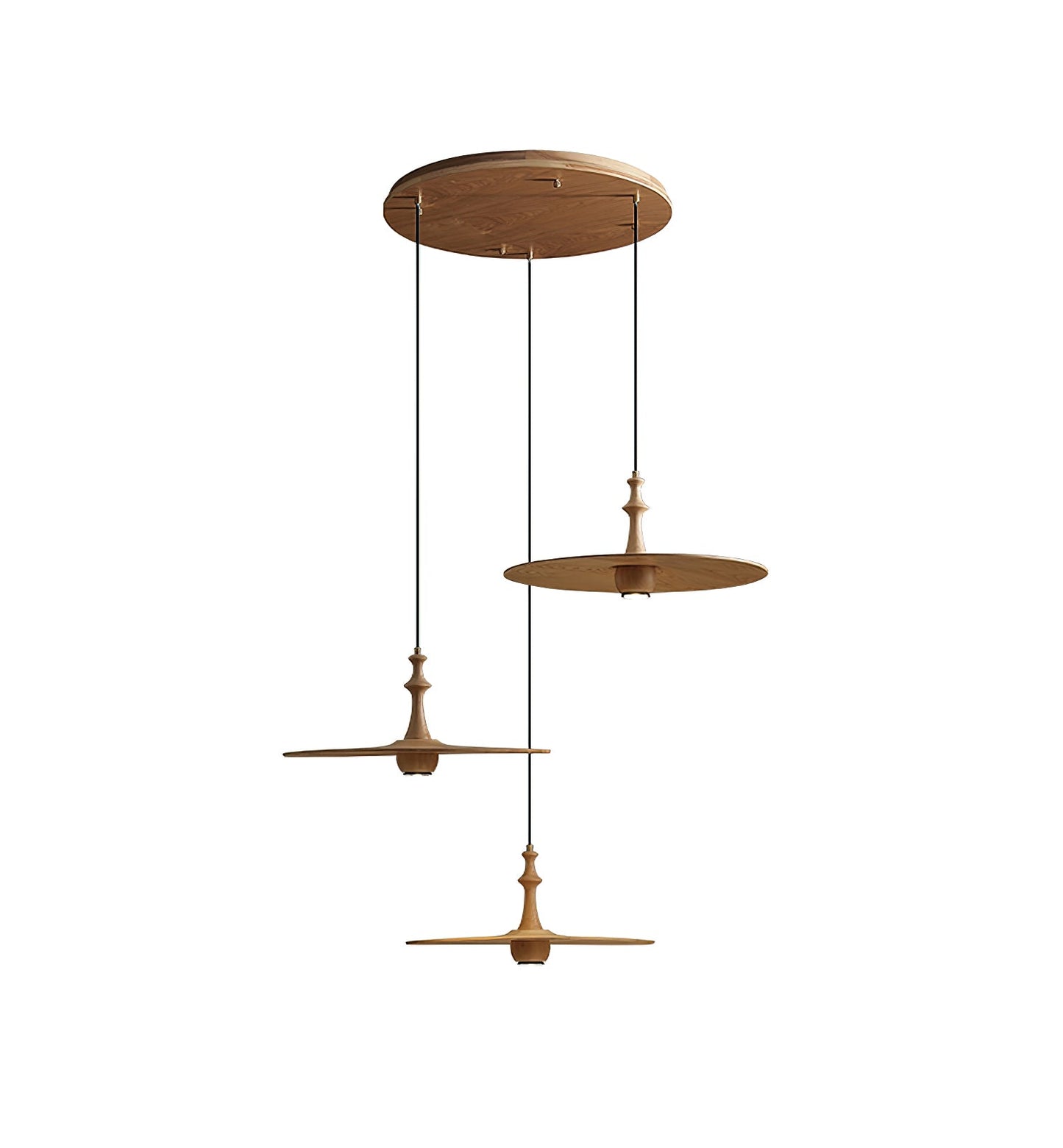 Spindle Disc Pendant Lamp