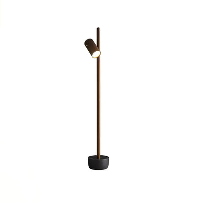 Spotlight Wood Floor Lamp